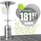 Chauffe-terrasse 48 000 BTU