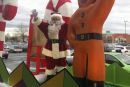Le père Noël est arrivé au centre d'achat Boulevard
