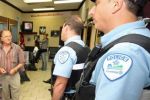 Le poste de commandement en visite dans le secteur Viau-Robert